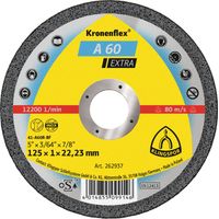 Klingspor Kronenflex A 60 Extra Trennscheiben 125 x 1 x 22,23 mm gerade 25 Stück