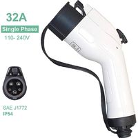 Prise de chargeur de type 1 pour véhicules électriques – Connecteur femelle SAE J1772 32A