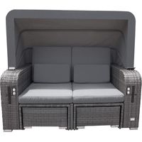 Home Deluxe - Silla de playa con función reclinable HOLBY Equipamiento: Sin funda para la lluvia