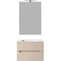 MOBILIER SUSPENDU LIGNE TALIA 60 CM Dimensions : Taupe mat