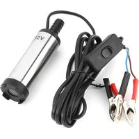 Pompe électrique 12 V, pompe d'aspiration d'eau et d'huile, pompe à carburant 12 L/min, mini pompe à huile, pompe d'aspiration, filtre, pompe submersible pour voiture, pompe à carburant diesel, réserv