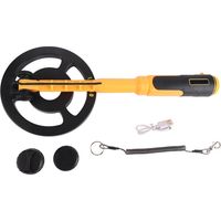 Detector de metales portátil, localizador de tesoros subacuáticos con bobina de búsqueda de 15 cm (5,9 pulgadas), resistente al agua IP68.