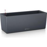 Maceta Lechuza Negro Gris Polipropileno