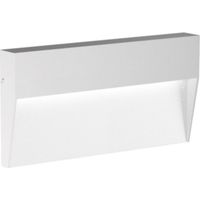 Gea led appliques extérieures ges1170 led ip65 applique moderne en aluminium, nuances claires 4000 ° k (lumière naturelle)