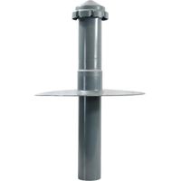 FLECK Flachdach-Sanitärlüfter mit Flansch aus Hart-PVC DN70 - DN200
