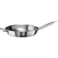 PINTI PNT670F40 Tender Padella in Acciaio Inox 18-10 con Manico e Maniglia Diametro 40 cm Altezza 6 cm colore Acciaio