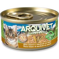 Boîte de conserve Arquivet Cat au thon et aux anchois 80 g