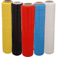 IMBALLAGGI 2000 - Film Estensibile Imballaggio Gialla, 18 Rotoli 160Mx30MYx50H cm per Imballaggio Multiuso, Pellicola Imballaggio Extra Resistente - Rotolo Imballaggio per Spedizioni e Trasloco