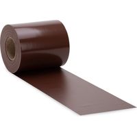 NOOR Pannello per recinzione in PVC opaco, 630 g/m2, marrone, 0,19 x 35 m, ideale per la vostra recinzione a doppia asta, strisce frangivista in diversi colori, resistente alle intemperie