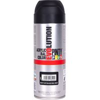 PintyPlus Evolution Sprühfarbe RAL 9005 Intensives Mattschwarz 520 ml