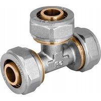 Raccord perfexim 20x20x20 pn10 cuzn-c double étanchéité