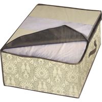 CUSTODIA COPERTE IN TNT TRAMA DAMASCATA 60X46X26CM SISTEMI SALVASPAZIO MONGARDI