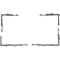 MACO SKB-SE Grundkarton Eckumlenkung Multi-Matic, links, silber (102171)