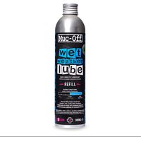 Muc-Off Wet Chain Lube, 300 ml - Lubrificante Catena Bici Biodegradabile, Olio Catena Bici di Tutti i Tipi - Formulato per Condizioni Atmosferiche Umide