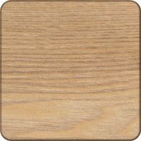 CREATIVE TOPS Premier Housewares - Set de Sous-verres, 4 pièces, revêtement de Bois de Chêne de