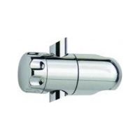 Chrom-Klemme für Duschstange Durchmesser 25
