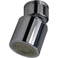 Aireador de chorro giratorio Eco de 2 chorros, 5,5 litros/min, F22 x100 y M24 x 100