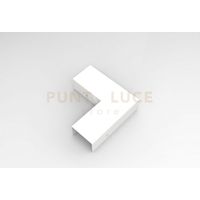Snodo Giunto angolo 90° bianco per articolo 8290-8292