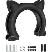 chatière porte intérieure chatière chatière chatière(noir).