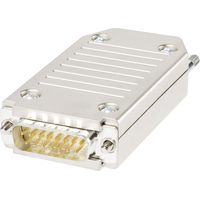 Knorr Tec 10016020 D-SUB Stecker 180 ° Polzahl: 25 Zugfeder 1 St.