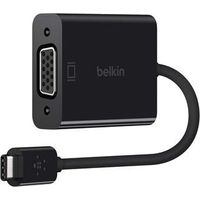 Adattatore Belkin da USB-C a VGA, nero, F2CU037BTBLK