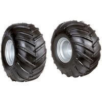 Paar 21/11.00-8" bereifte Räder mit 50 mm Abstandhalter NIBBI FC 30 M Mähwerk
