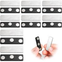 8 aimants pour rideaux occultants, accessoires pour rideaux, aimants pour rideaux avec clips magnétiques adhésifs