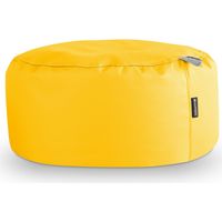 Puff Redondo Polipiel Indoor Amarillo Happers