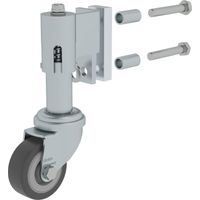 MUNK Federlenkrolle 360° drehbar links