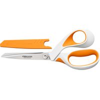 Fiskars RazorEdge ciseaux couture 21 cm orange blanc