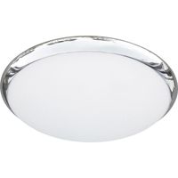 Plafón CARPI E27 23W Cromo