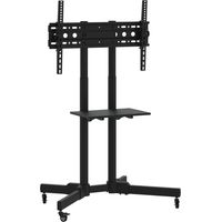 Meuble TV Banc TV Armoire TV sur roulettes pour écran 32-70 pouces max VESA