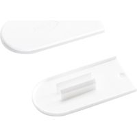 Lamello Cabineo Abdeckkappen KS (Signalweiss RAL 9003) 100 St.