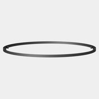 LEDS C4 Sistema Lineal IP65-IP67 Vercle Circular 650mm LED 43.9 Blanco cálido - 3000K Negro 1001lm