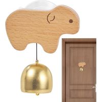 Sonnette de porte pour commerçants - Sonnette de porte à ventouse petit mouton Sonnette de porte d'entrée commerciale pour les commerçants, les magasins de détail et la maison - Cloche souveni