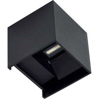 BENEITO FAURE WANDLEUCHTE AUSSEN LED LEK EINSTELLBAR 230V 6,8W 542LM 4000K SCHWARZ 3986