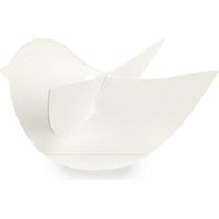 Scotton Uccellino Decorativo 115 x 75 Mm Bianco 10 Pz