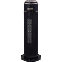 ZEPHIR Termoventilatore Torretta Ceramica Nero