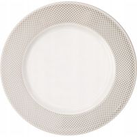 Novastyl Norwich Piatto Beige 23 cm in Porcellana