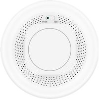 ZigBee Sensore Fumo Rilevatore di Incendio Allarme Antincendio con Sensore Fotoelettrico Indipendente