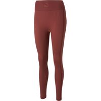 Leggings Puma X VOGUE SEAMLESS pour femme, bordeaux, référence 53669422, taille XS