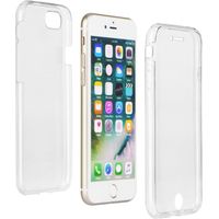 cofi1453® TPU 360° Rundum Full Body Schutzhülle kompatibel mit IPHONE 12 PRO MAX Silikon Hülle Etui Case Cover Silikontasche in Transparent Silikonschale Tasche Bumper Zubehör