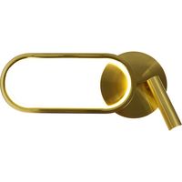Ovale goldene Wandleuchte MONET LED 13W CA22-35684 Candellux