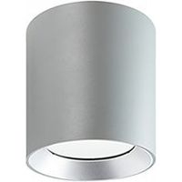 Lampe de plafond en aluminium moulé sous pression avec diffuseur en verre transparent - 12W, 1420 lumens, lumière chaude