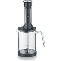 GRAEF Akku-Milchaufschäumer MS202EU 300 ml Glas schwarz