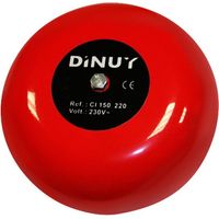 Cappa industriale (230V 90dB NEMA 1) Ø10cm rossa e nera