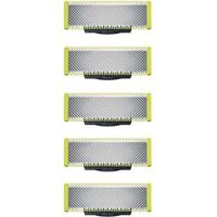 Pack de 5 cuchillas de repuesto OneBlade, compatibles con todos los modelos, acero inoxidable duradero (QP250/50)