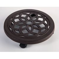 Supporto rotante in ghisa "Flora Roll Alu" - 30 cm NORTENE
