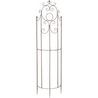 Treillis De Jardin Pour Plantes Grimpantes Lavendel Marron antique