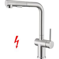 Spültischarmatur Niederdruck Ausziehbar Wasserhahn Küche